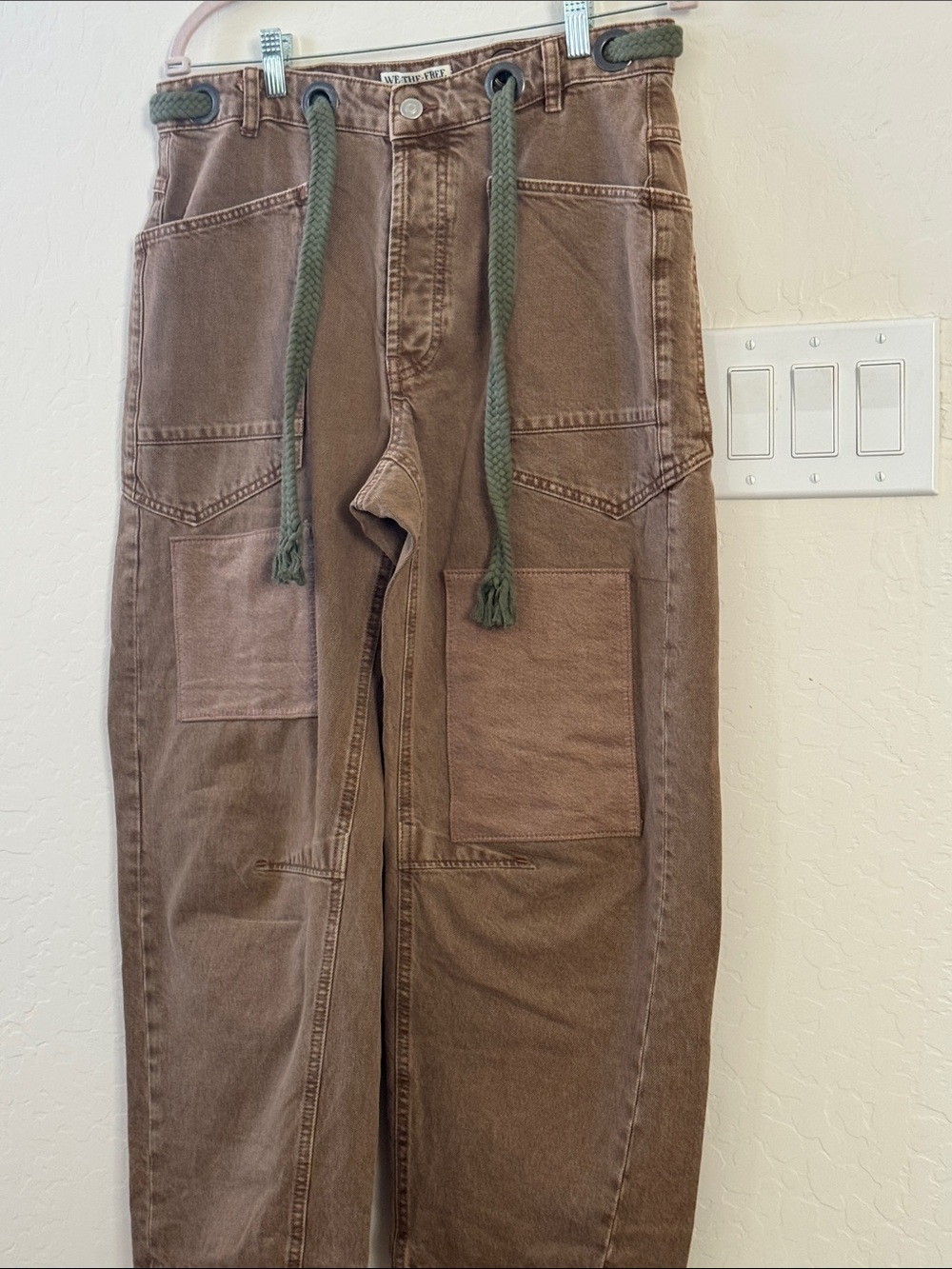 NWOT We The Free Moxie Pull-On Jeans HTF Color